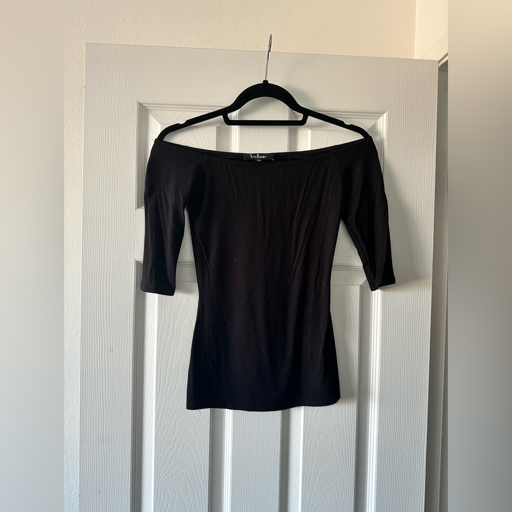 Lulus off the shoulder top